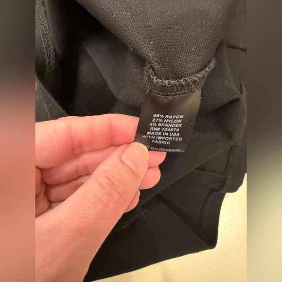 Nordstrom Black Sheath Dress with Bell Sleeves - Picture 9 of 9